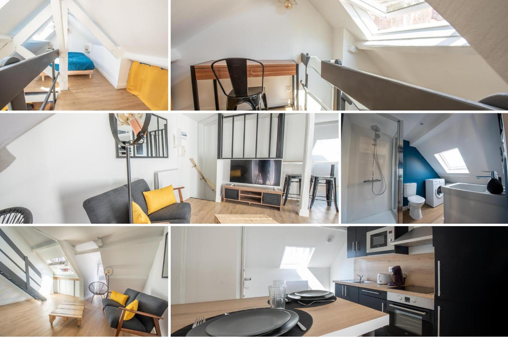 Au Nouveau Boulonnais - 4 Appartements Charmants Pour Couples, Familles Et Groupe D'Amis, Vieille Ville Et Centre Ville De Boulogne Sur Mer Экстерьер фото