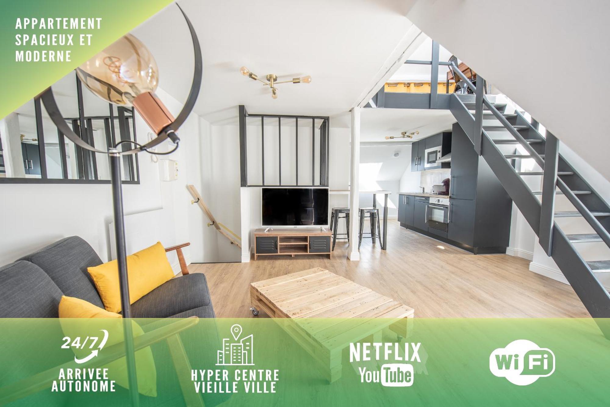Au Nouveau Boulonnais - 4 Appartements Charmants Pour Couples, Familles Et Groupe D'Amis, Vieille Ville Et Centre Ville De Boulogne Sur Mer Экстерьер фото