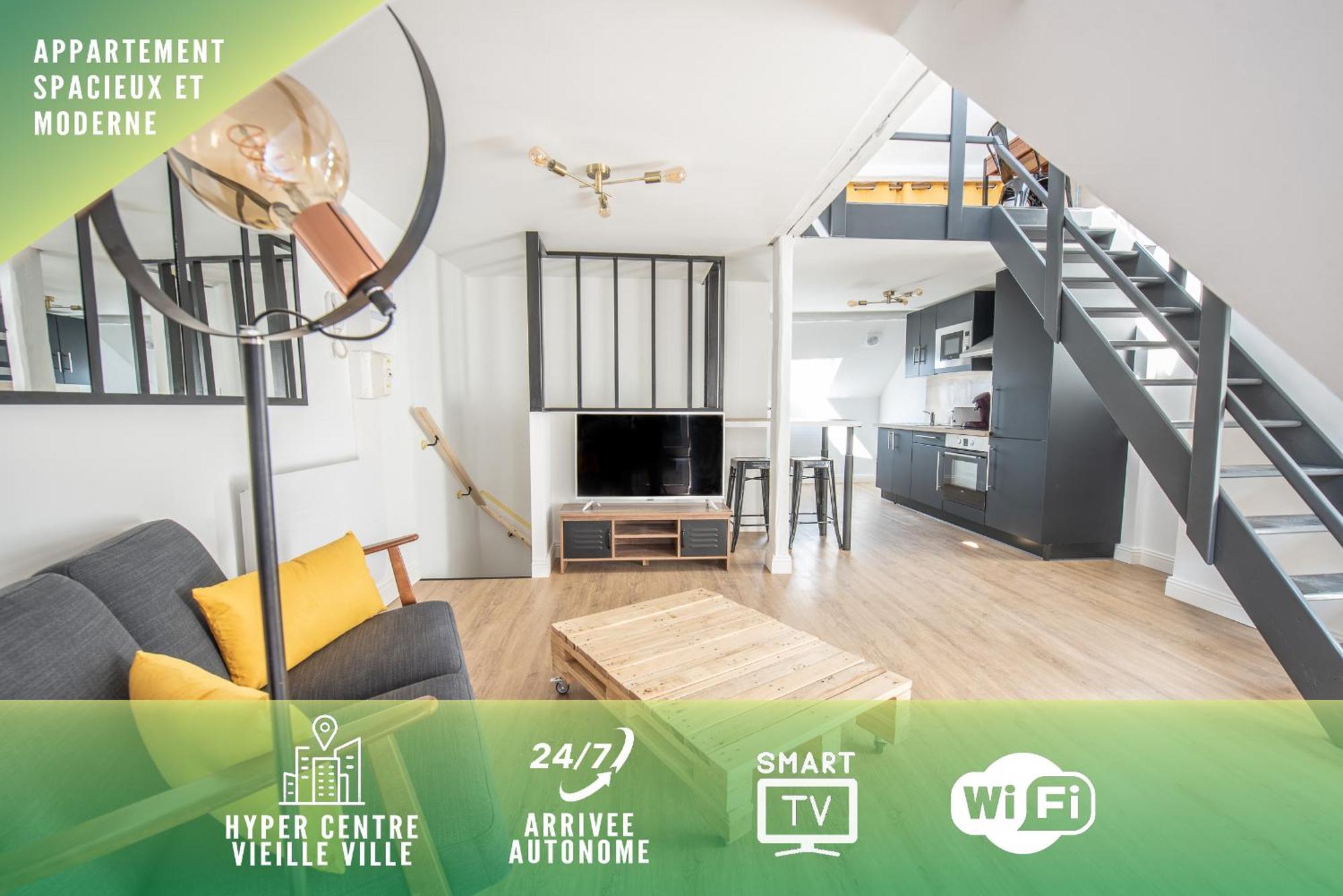 Au Nouveau Boulonnais - 4 Appartements Charmants Pour Couples, Familles Et Groupe D'Amis, Vieille Ville Et Centre Ville De Boulogne Sur Mer Экстерьер фото